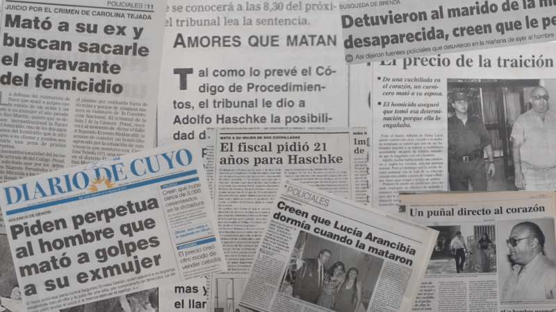 “Amores que matan”: los femicidios en medios de comunicación de San Juan