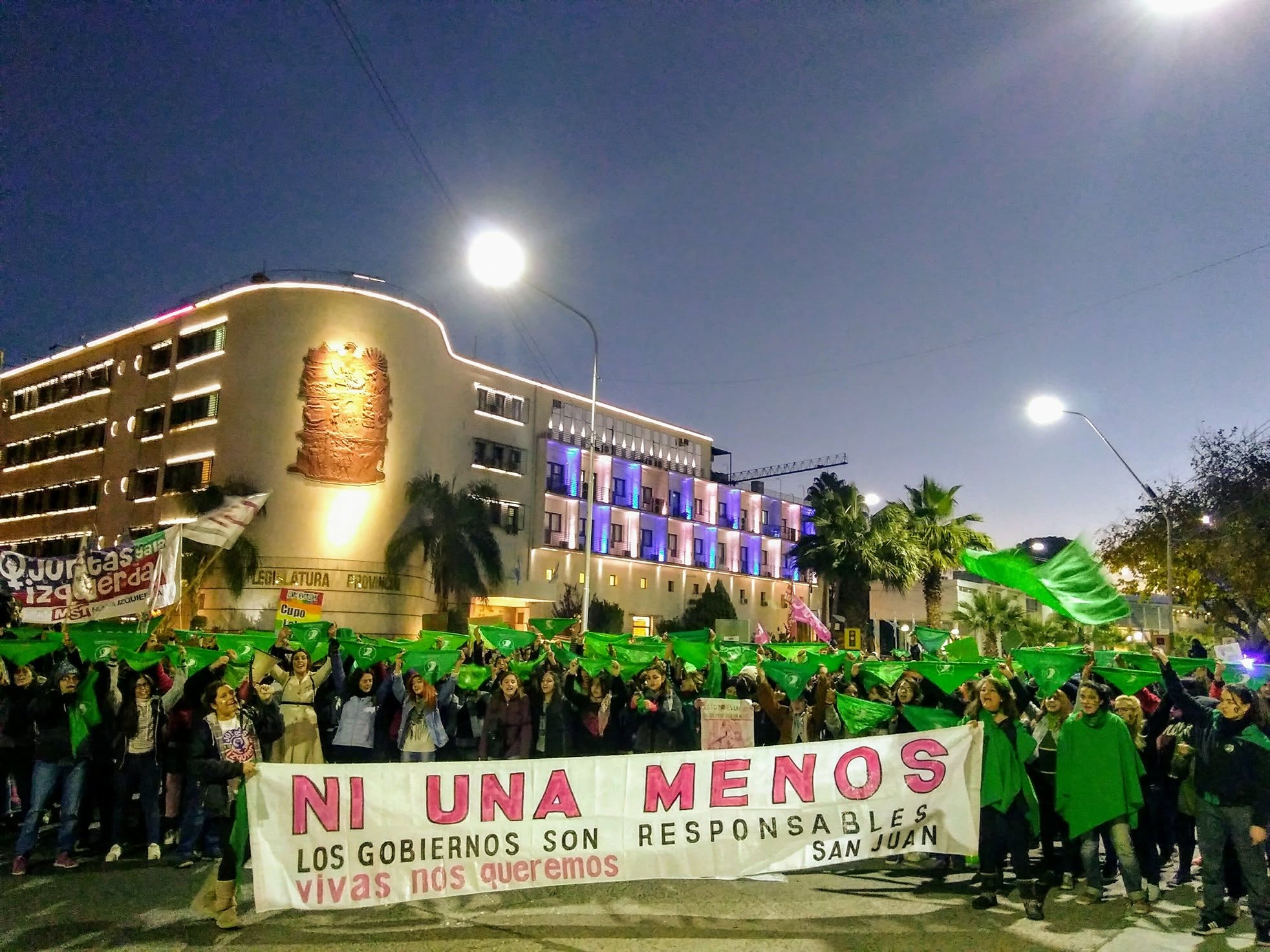 Acá estamos y seguimos exigiendo “Ni una menos”